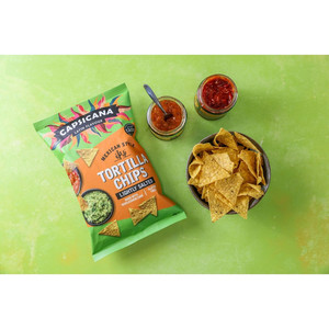 Capsicana Lightly Salted Tortilla Chips, 170g, pack shot 4, available at crisps.biz