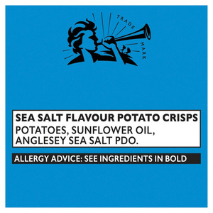 Pipers Anglesey Sea Salt Crisps, 150g, pack shot 4, available at crisps.biz