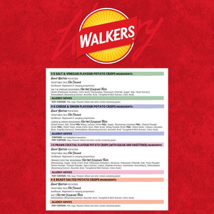 Walkers Classic Variety Crisps, 14 x 25g, pack shot 3, available at crisps.biz
