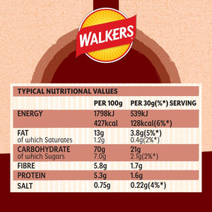 Walkers Oven Baked Slow Roasted Beef Crisps, 150g, pack shot 4, available at crisps.biz