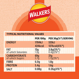 Walkers Oven Baked Sun Dried Tomato and Basil Crisps, 150g, pack shot 4, available at crisps.biz