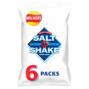 Walkers Salt and Shake Crisps, 6 x 24g, pack shot 5, available at crisps.biz