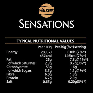 Walkers Sensations Mature Cheddar and Chilli Chutney Crisps, 150g, pack shot 3, available at crisps.biz