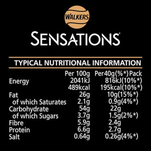 Walkers Sensations Thai Sweet Chilli Crisps, 40g, pack shot 4, available at crisps.biz